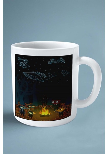 Night In The Woods Oyun Baskılı Kupa Bardak Çift Taraflı Baskı Kişiye Özel Model 2