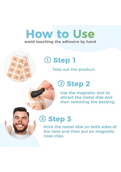 Horlama Engel Olan Manyetik, Mıknatıslı Burun Bandı - Premier Nasal Dilator modelleri