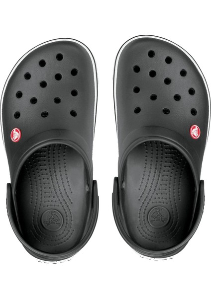 Crocband Siyah Terlik Unisex Konforlu Hafif Düz Tabanlı Kullanım İçin İdeal