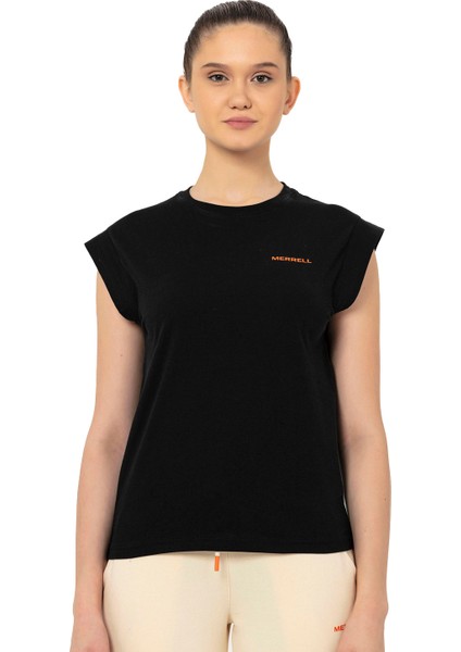 True Kadın Siyah Tişört