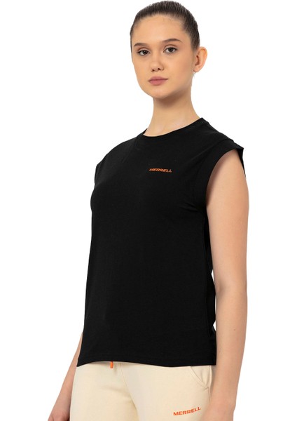 True Kadın Siyah Tişört