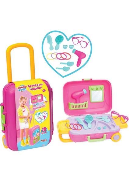 Nessiworld 03485 CANDY GÜZELLİK SET BAVULUM