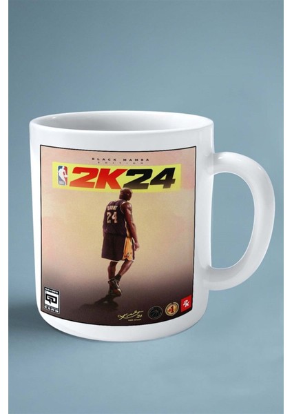 Nba 2K24 Oyun Baskılı Kupa Bardak Çift Taraflı Baskı Kişiye Özel Model 6