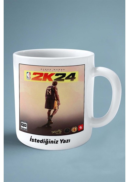 Nba 2K24 Oyun Baskılı Kupa Bardak Çift Taraflı Baskı Kişiye Özel Model 6 fiyatları