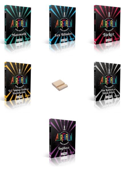 Lgs 8. Sınıf Tüm Dersler 6lı Set Soru Bankası + Telefon Tutucu