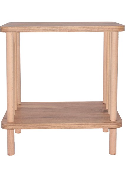 YPR Wood Tekli Komodin- Ahşap 30X40X43 Demonte