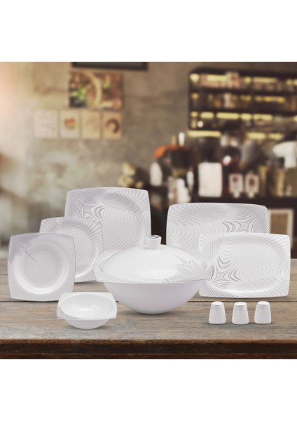 Fine Bone Together Alone 60 Parça 12 Kişilik Yemek Takımı modelleri