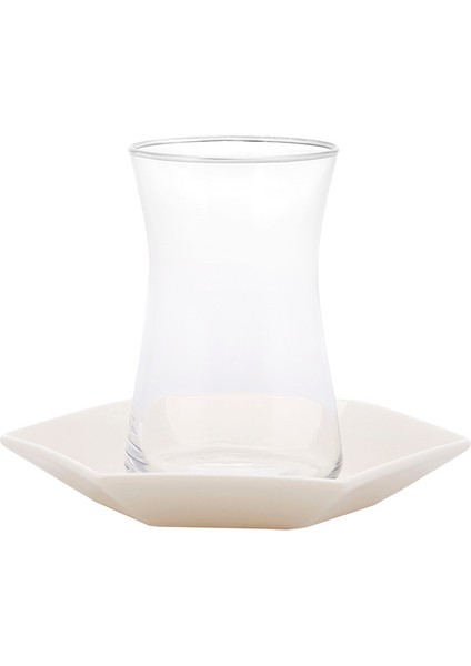 Forever Bone Puzzle 28 Parça 6 Kişilik Kahvaltı Takımı