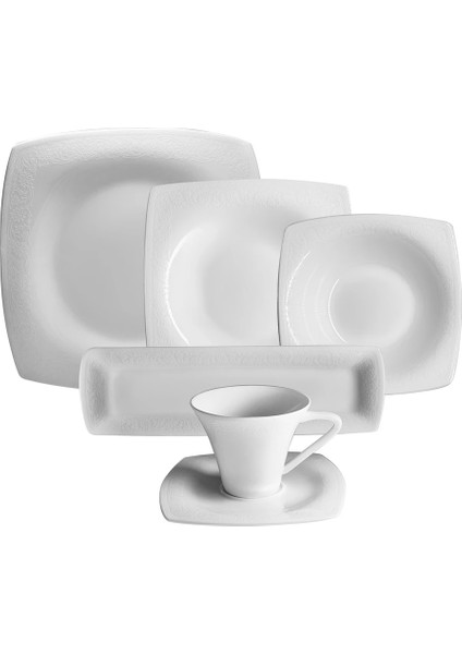 Fine Pearl Trove 26 Parça 6 Kişilik Kahvaltı Takımı