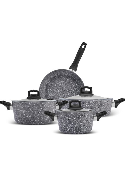 Bio Granit Ayaz 7 Parça Tencere Seti indirimleri