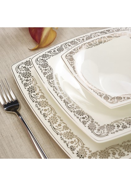 Fine Pearl Trove 62 Parça 12 Kişilik İnci Yemek Takımı fiyatları