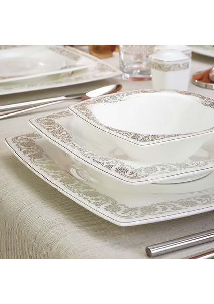 Fine Pearl Trove 62 Parça 12 Kişilik İnci Yemek Takımı modelleri