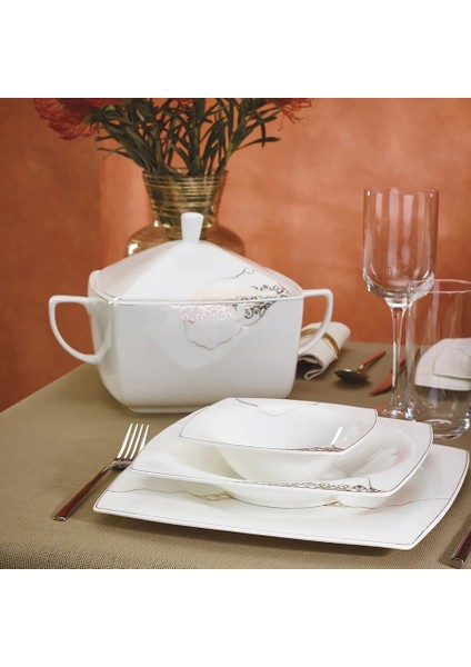 Fine Pearl Era 62 Parça 12 Kişilik Yemek Takımı modelleri
