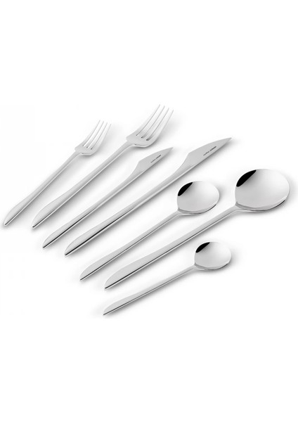 Premium Platin Von 12 Kişilik 84 Parça Çatal Kaşık Bıçak fiyatları