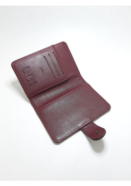 Deri Pasaport Kılıfı