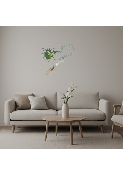 Dekoratif Ortaçağ Morgenstern Aynalı Tablo - LORCE2871-4919