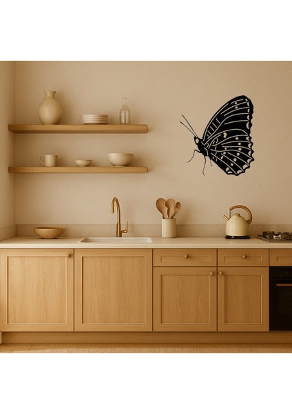 Mdf Kelebek Tasarımlı Dekoratif Tablo - NEONX6404-3307 fiyatları