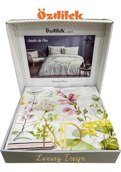 Çift Kişilik Ranforce Jardin De Flor Nevresim Takımı - Be fiyatları