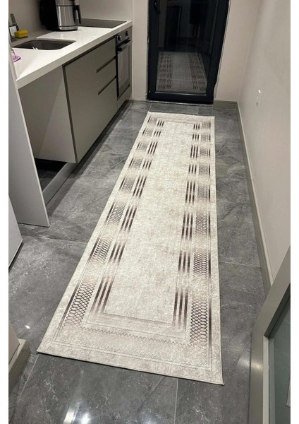 Mutfak Halısı – Kaymaz Dot Tabanlı, Yumuşak Dokulu, Yıkanabilir, Modern Tasarım (1027)