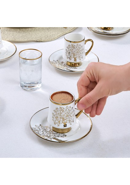 Güz 6 Kişilik Kahve Fincanı 90 ml modelleri