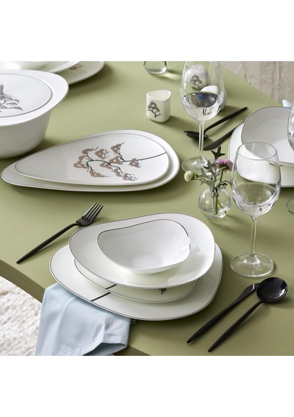 Fine Pearl Extra Fadeless 62 Parça 12 Kişilik Yemek Takımı