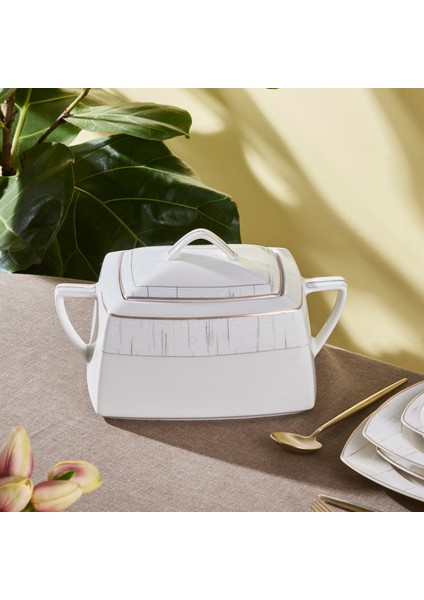 Square Bone Batik 60 Parça 12 Kişilik Yemek Takımı Gold indirimleri