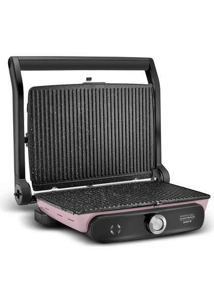 Gastro Grill Glass Premium 2400W Döküm Tost Makinesi Cosmic Lilac 6 Dilim Kapasiteli modelleri