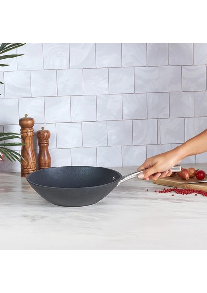 BioDiamond Pro İndüksiyon Tabanlı Wok Tava 28 cm 2,8 Lt fiyatları