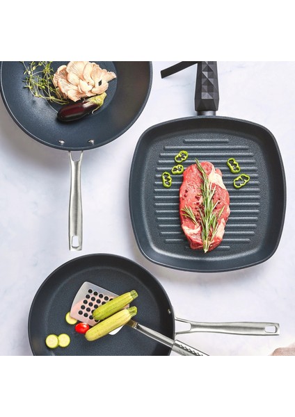 BioDiamond Pro İndüksiyon Tabanlı Wok Tava 28 cm 2,8 Lt