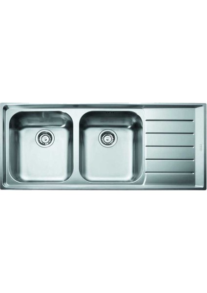 Nex 621 Sağ Damlalıklı Tezgah Üstü Inox Neptun Eviye