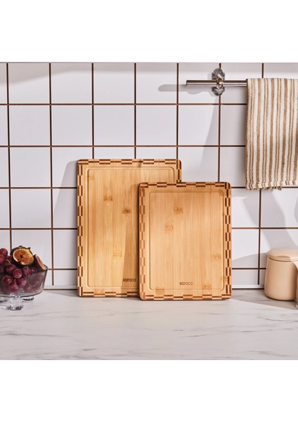 Çim 2'li Kesme Tahtası