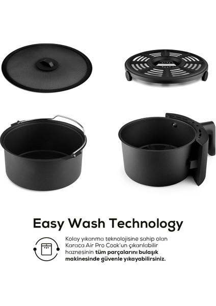 Air Pro Cook Xl 2 In 1 Konuşan Airfryer Walnut Brown