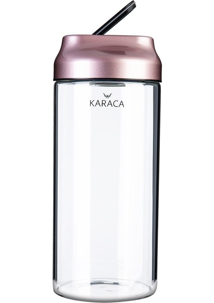 Dimple Rosegold Cam Saklama Kabı - L fiyatları