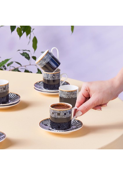 Rabat 6 Kişilik Kahve Fincanı 90 ml modelleri