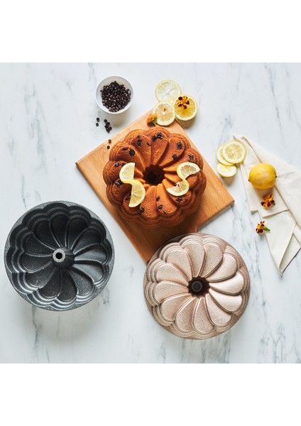 Garcia Döküm Kek Kalıbı Rose 25,5 Cm Rose Gold fırsatları