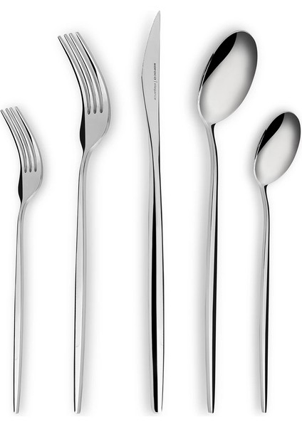 New Porto Platin 12 Kişilik 60 Parça Çatal Kaşık Bıçak Takımı fırsatları