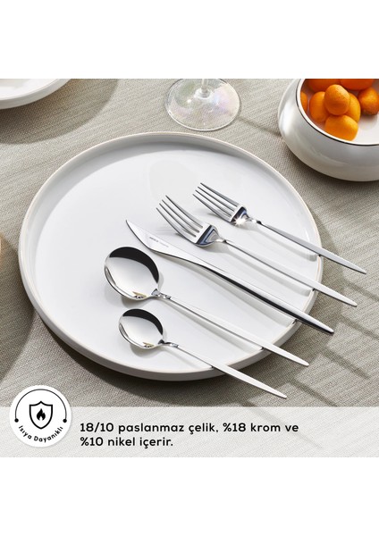 New Porto Platin 12 Kişilik 60 Parça Çatal Kaşık Bıçak Takımı indirimleri