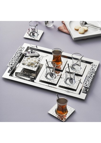 Petek 40 Parça 12 Kişilik Çay Seti