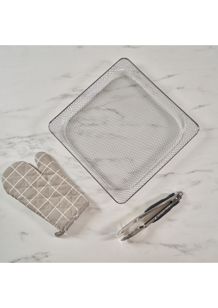 Vintage Craft Pizza Makinesi ve Airfryer Cream