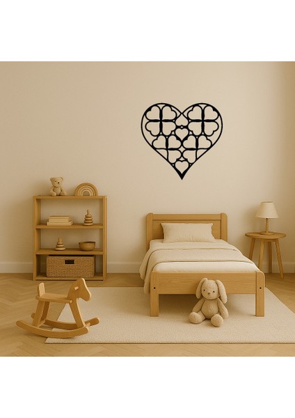 Sevgi ve Kalp Motifli Mdf Tablo - LORCE5303-5637 modelleri