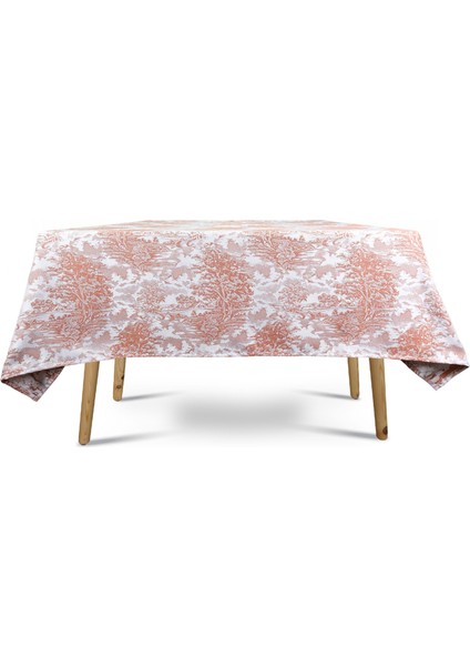 Yüksek Kaliteli Desenli 160 x 240 Masa Örtüsü Açık Kahverengi Ağırlıklı fırsatları