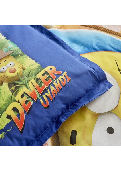 x Kral Şakir Devler Uyandı Tek Kişilik Nevresim Takımı