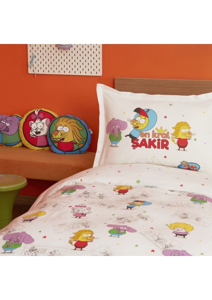 x Kral Şakir En Kral Şakir Tek Kişilik Nevresim Takımı modelleri