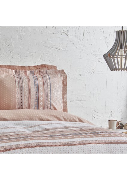 Keira Summer Set Çift Kişlik Pikeli Takımı Somon indirimleri