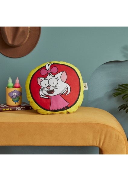 x Kral Şakir Canan Şekilli Kırlent