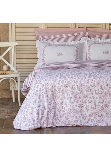 Versay Çift Kişilik Percale Nevresim Takımı Pembe fiyatları