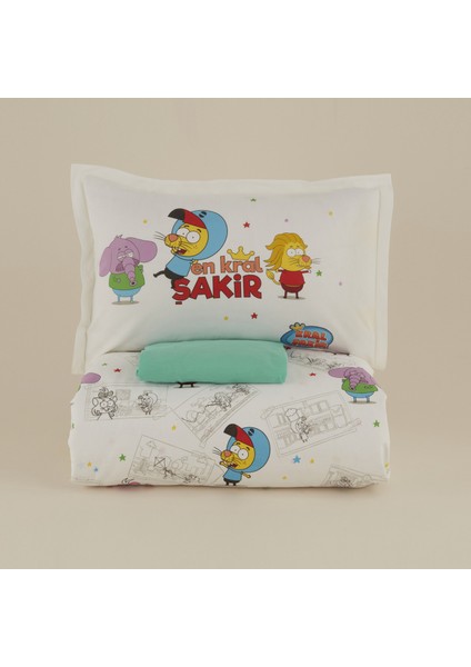 x Kral Şakir En Kral Şakir Tek Kişilik Nevresim Takımı