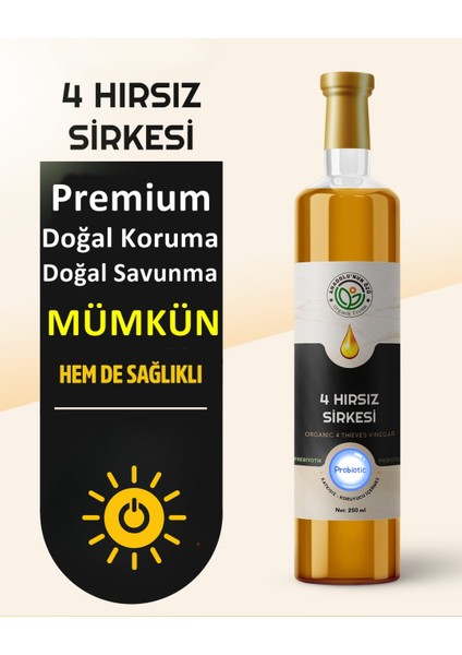 4 Hırsız Sirkesi