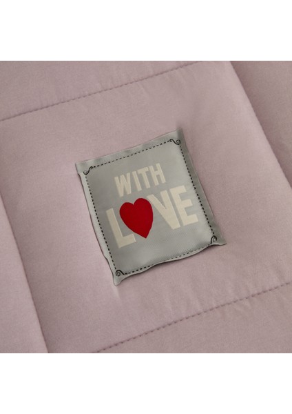 With Love Çift Kişilik Comfort Set Pembe