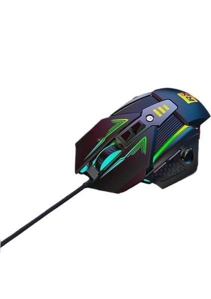 Mekanik Fare Kablolu Bilgisayar Dizüstü Oyun Makro Tanımı Renkli Optik Fare (Yurt Dışından) modelleri